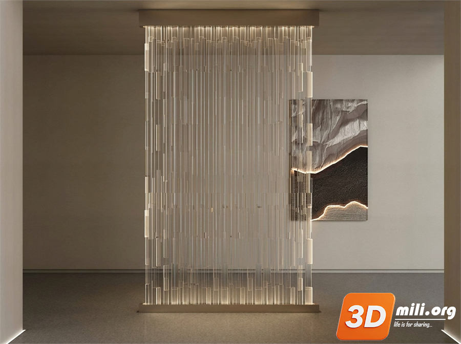 Folding screen Skp Files 